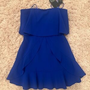 BCBGMaxAzria Cobalt Blue Dress